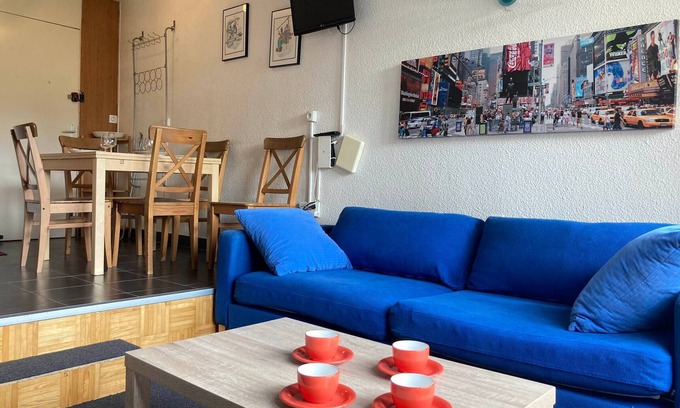 Avoriaz Apartment | 2-room cabin apartment for 6 people in the heart of the resort, near the supermarket and kids' village