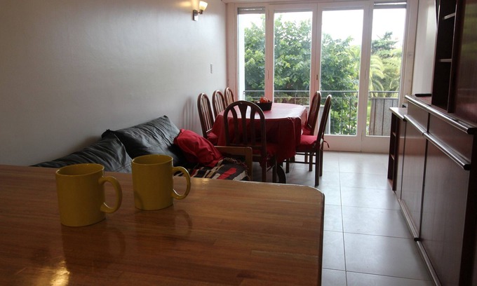 Mar del Plata Apartment | 2 rooms with an outbuilding and a view of Plaza Colón