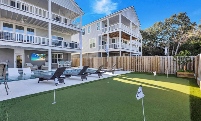 Palmetto Dunes House | 2 Talon Court @ Fish Haul Beach | Pool | Ocean Views | Pet-Friendly