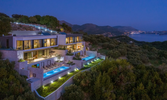 Orasac House | 2 Villas with Amazing views of the Adriatic Sea and Elafiti islands
