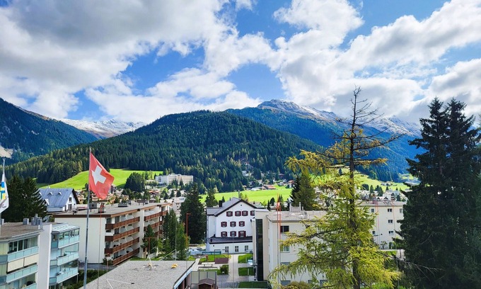 Meierhof Apartment | 2-zimmer-wohnung mit Bergblick Balkon 5 min zum Skilift