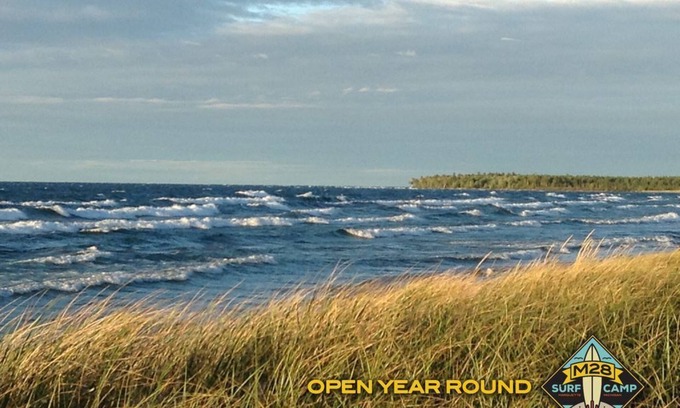 Upper Peninsula Michigan House | 200 feet of sugar sand beach on Lake Superior