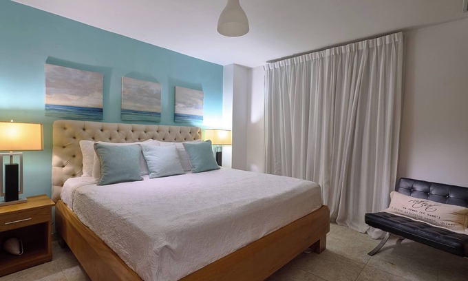 Villas Del Mar Apartment | 200 M^2| Beachfront| FullKitchen and Fast Wifi