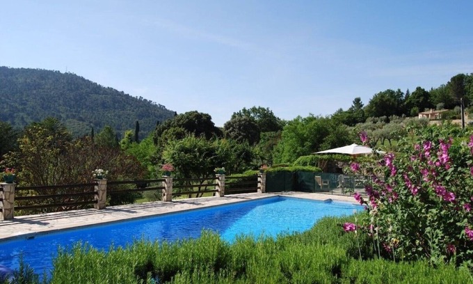 Bargemon Villa | 200 year old dream house with stunning views, pool, tennis court near Bargemon