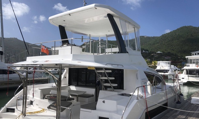 Charlotte Amalie Boat Rental | 2020 Leopard 43ft Power Cat