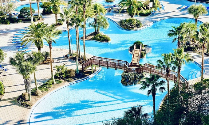 Fort Walton Beach - Destin Condo | 2317 Stunning 3 Bdrm ~ Super Discount ~ Book Sept 14th ~ Lagoon Pool ~ Hot Tub