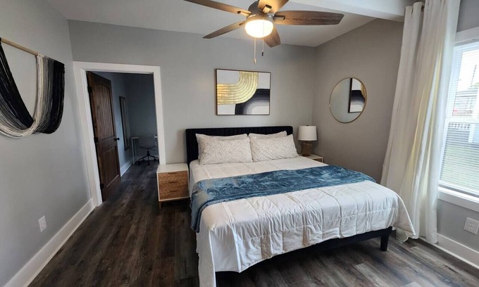 Greenville Apartment | 24 D Gorgeous Master Bedroom Close to DT GVL