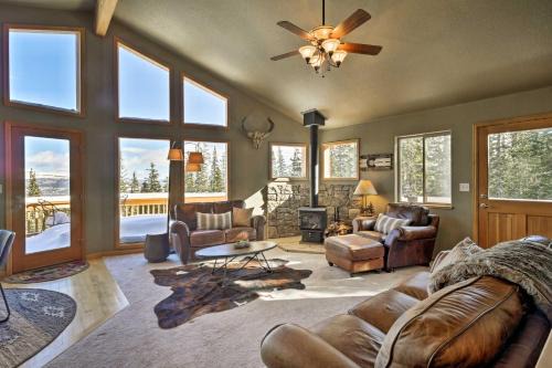 Valley of the Sun House | 25-0069 Fairplay Cabin with Hot Tub!