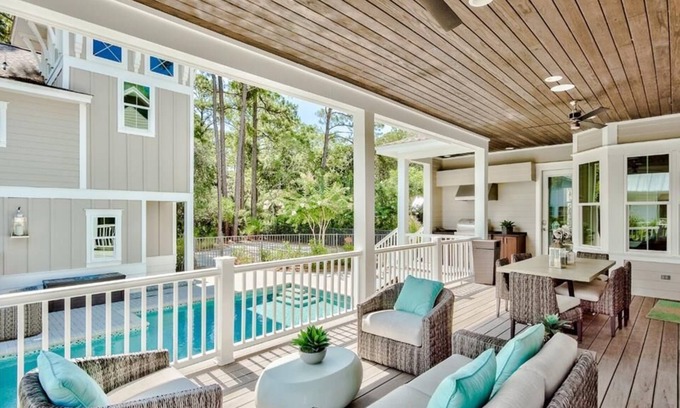 Grayton Beach House | 25% SALE Thru FALL~Grayton Pointe~HeatedPool~Modern Lux~Beach Gear~Walk to Beach