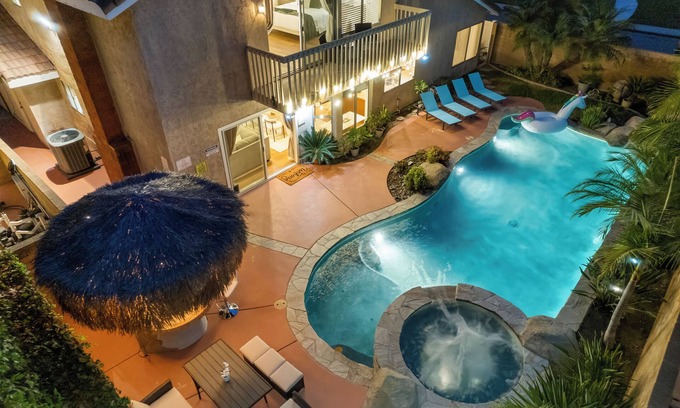 Rancho San Diego House | 2500 sqft 4-Bedroom House w/Pool, Hot Tub, King Bed, Garage