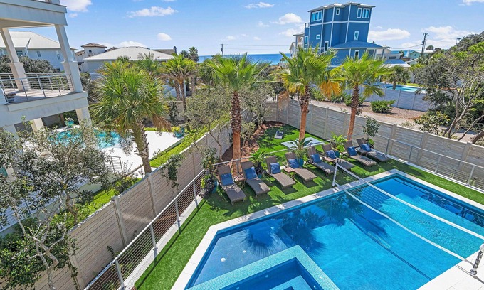 Santa Rosa Beach House | 26 Guests - Panoramic Views - South of 30A - Private Pool - Events