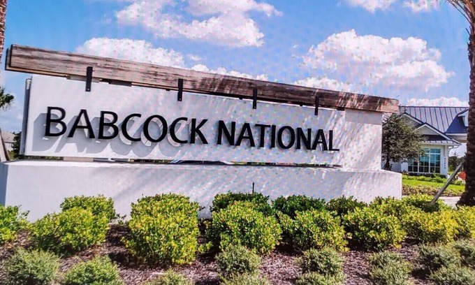 Biggar Condo | 2817 Babcock National Condo with Golf Membership, Ground Floor Unit