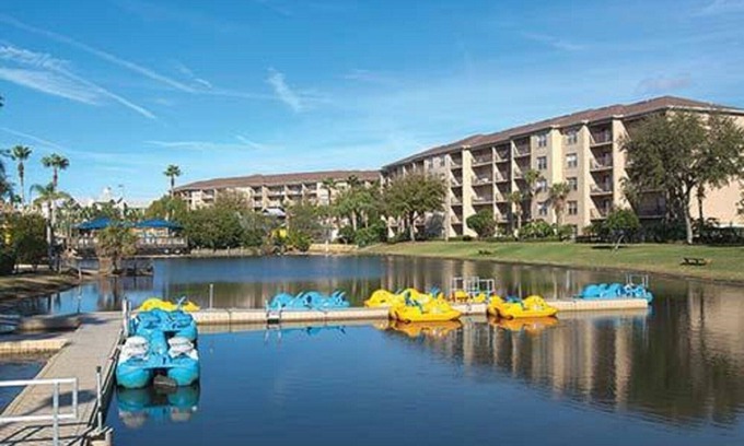 West Kissimmee Condo | 2BDRM~ Liki Tiki Village Resort ~ 64 ACRE RESORT- WAVE POOL, SLIDES, LAGOON
