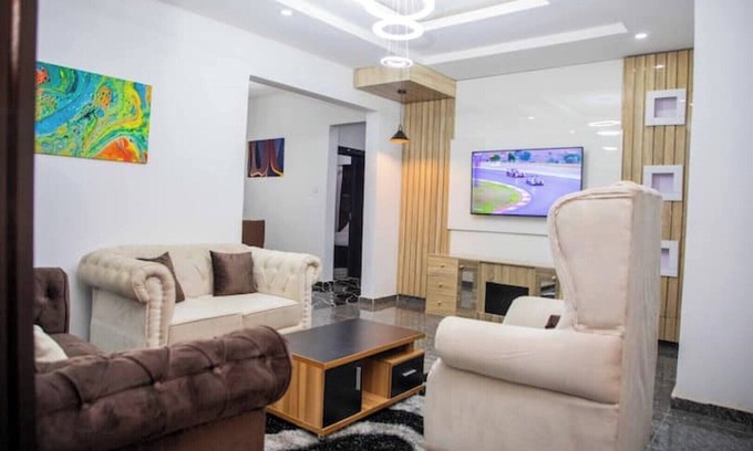 Alimosho Apartment | 2bedroom(POOL, GYM, Wi-Fi, 24hrs power)