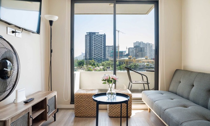 Santiago Apartment | 2BR 2BA Apartment in Nunoa, ideal for 5