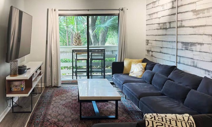 Folly Field Condo | 2BR/2BA condo at Fiddler’s Cove, steps to the beach with pools, hot tub, tennis, pickleball, and beach gear included.