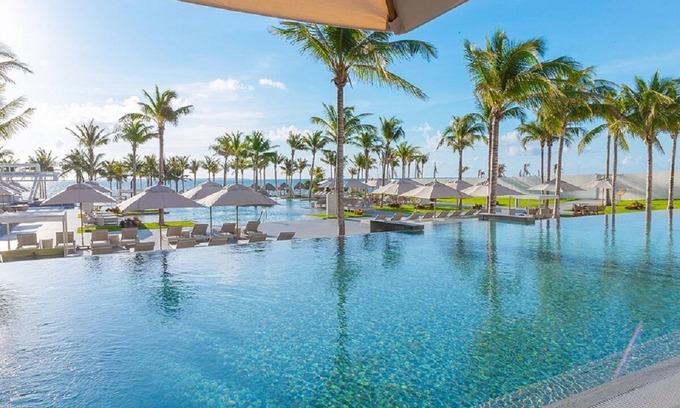 Playa Mujeres Condo | 2BR Cancun Getaway with Resort Perks at Garza Blanca