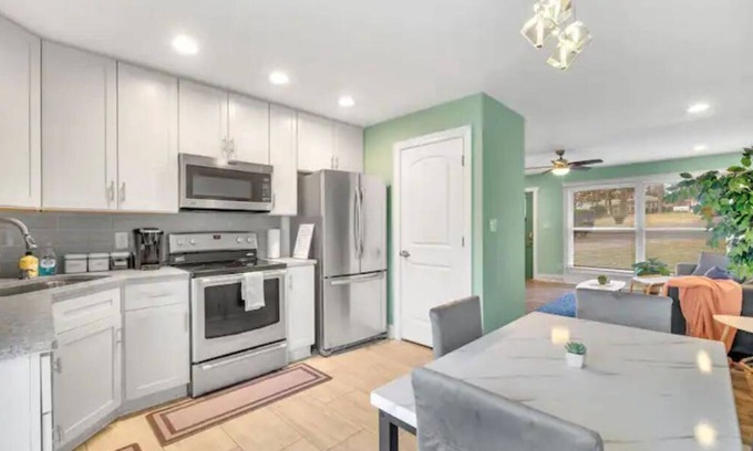 Charlotte House | 2BR Condo~ Relax or Work Remotely with A+ Location