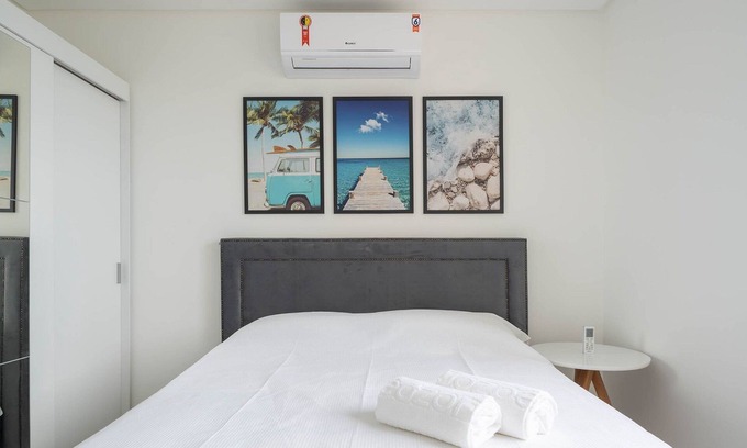 Morretes Apartment | 2BR Seaview apt Near Itapema Beach Sem501