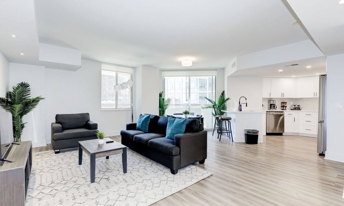 Crystal City Apartment | 2BR Urban Oasis, DC Access with Lux Comforts