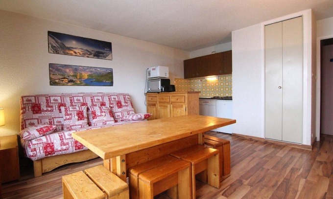 Jeux Apartment | 2nd floor, tv, ski locker, 39m², Alpe d'Huez