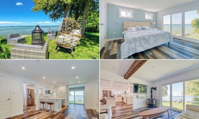 Virginia Cottage | 3 Bdrm Newly Renovated Water Front Cottage On Lake Simcoe