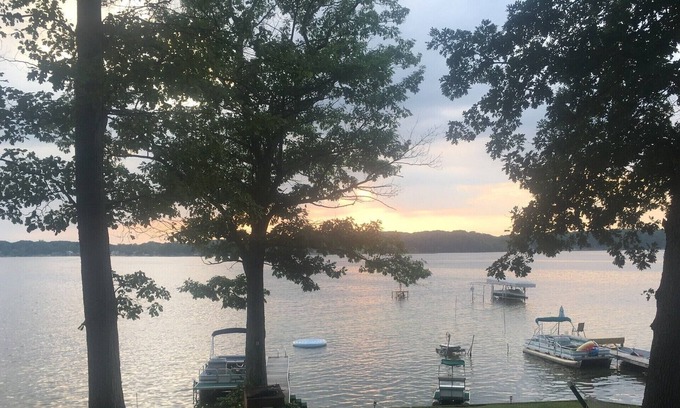Pierson House | 3 bdrm12 month home on gorgeous big whitefish lake 20 miles n of Grand Rapids