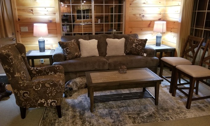 Iron River House | 3 bed/2 bath, Pet friendly Log Lakehouse on 5 acres. Private and &nrelaxing.