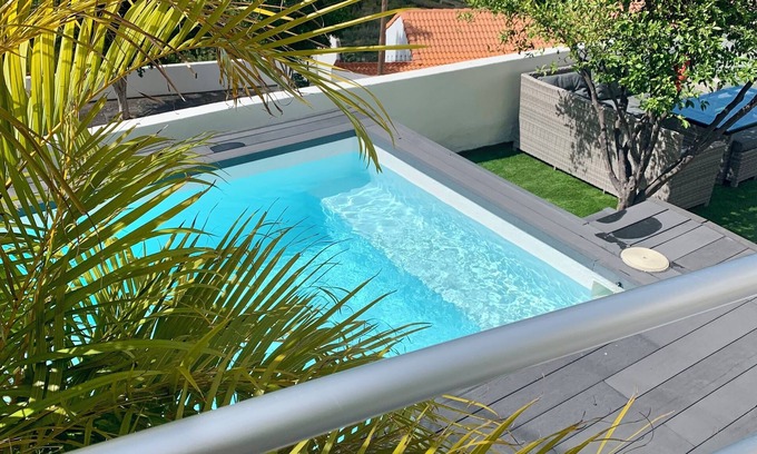 Agaete House | 3 bedroom house with garden and private pool Tamadaba view