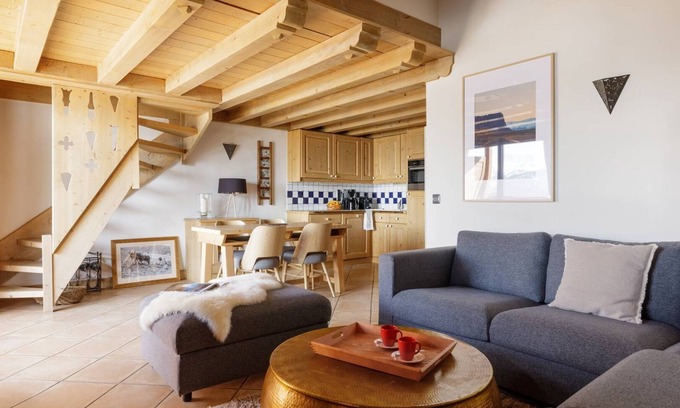 Les Eucherts Apartment | 3 BEDROOMS DUPLEX 4 BEDS LA ROSIERE
