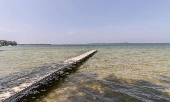Lake Township Cabin | 3 bedroom 1 bath cabin with private frontage on Platte Lake
