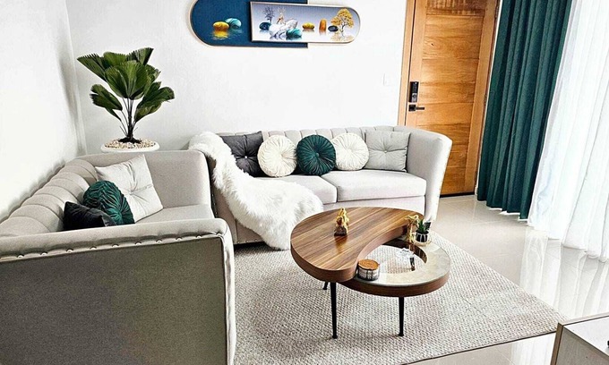La Caleta Apartment | 3-bedroom apartment in brilliant Santo Domingo with AC, fitness room, WiFi, Pool