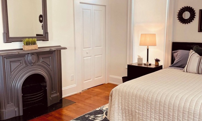 West Chester House | 3-bedroom house in charming Olde West Chester with AC, fitness room