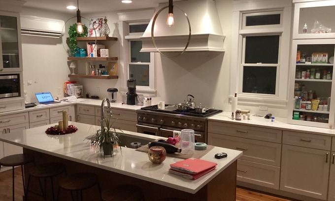 Montgomery House | 3 bedroom house. AC in Village of Montgomery. Safe location. Gourmet kitchen.