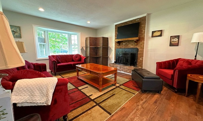 Rocky Mount House | 3-bedroom house in brilliant Rocky Mount with AC, WiFi