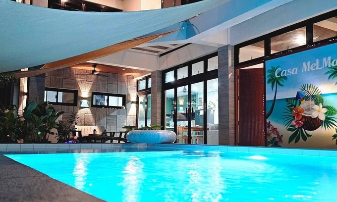 Tawala House | 3-bedroom house villa in enchanting Panglao with Starlink internet, AC & Pool!