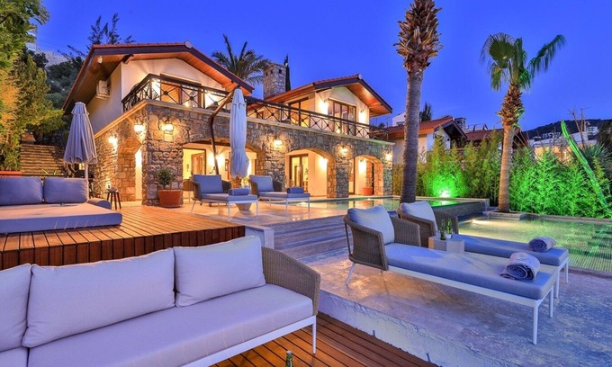 Kalkan Villa | 3 bedroom luxury villa near the sea