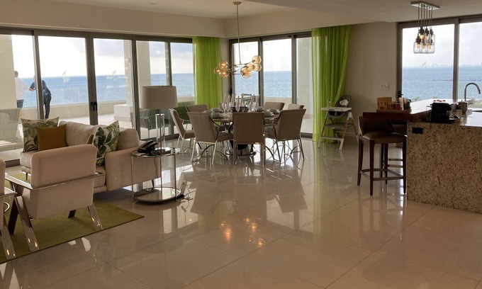 Punta Sam Condo | 3 Bedroom Ocean Front at the 5 DIAMOND Garza Blanca Resort and Spa Cancun