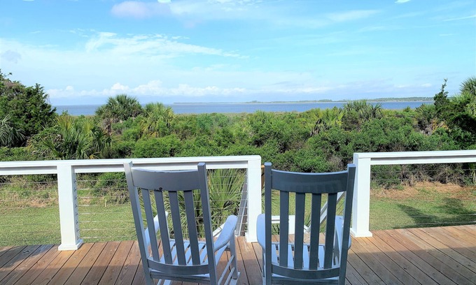 Edisto Island House | 3 bedroom oceanfront on the sound ~ Selah on the Sound