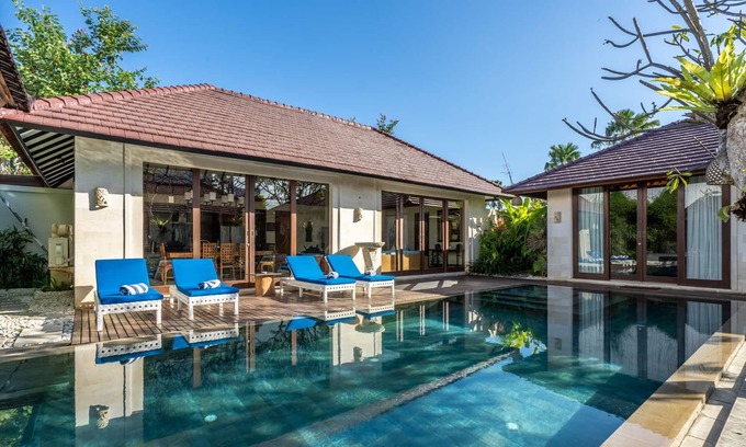 Tanjungbenoa Villa | 3 Bedroom Private Pool Villa near Seminyak, 2 mnts walk to the Beach