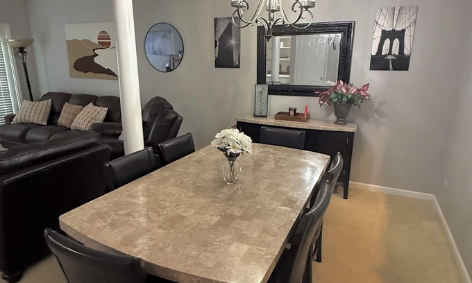 Archdale House | 3-Bedroom Relaxing Townhome in High Point, Archdale Near HP Furniture Market