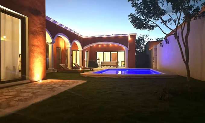 Chichen Itza - Valladolid Villa | 3-bedroom villa in charming Tesoco with AC, WiFi. Relax and unwind