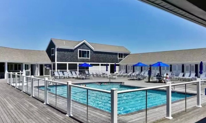 West Harwich Condo | 3 bedroom with Ocean views throughout, private beach, salt-water pool, tennis
