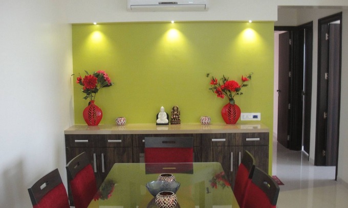 Borivali West House | 3-BHK specious Residential Apartment with great View of PAGODA ( Essel World ).