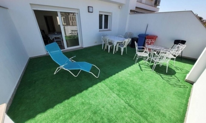 Montroi Apartment | 3 - Bright duplex penthouse with lawn terrace