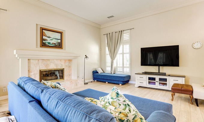 Fire Mountain House | 3 Mi to Beach: Central & Elegant Home in Oceanside