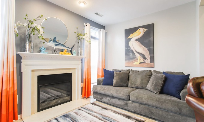 Ocean View Villa | 3 Mi to Boardwalk: Bethany Beach House w/Patio!