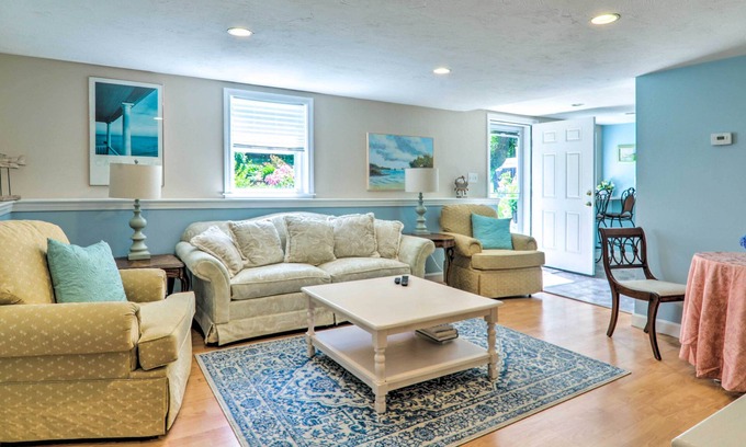 Bourne Apartment | 3 Mi to Bourne Scenic Park: Quaint Cape Cod Apt