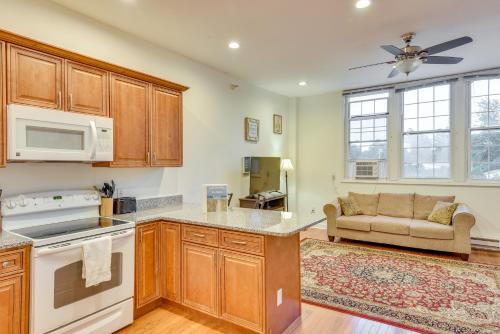 Sawyer Apartment | 3 Mi to Warren Dunes Sawyer Getaway with Fireplace!