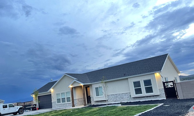 Cedar City House | 3 Peaks Mountain View Getaway w/Hot Tub!